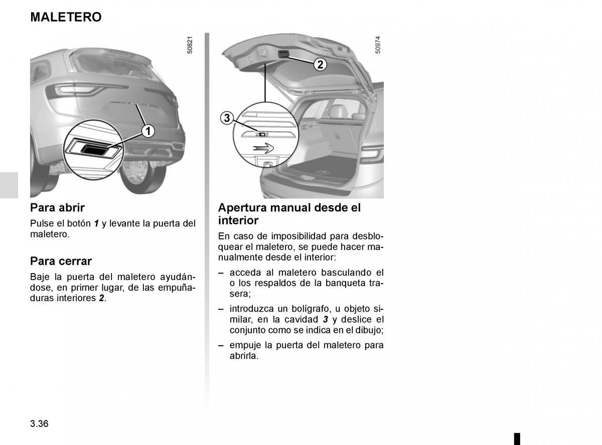 Renault Koleos II 2 manual del propietario / page 230