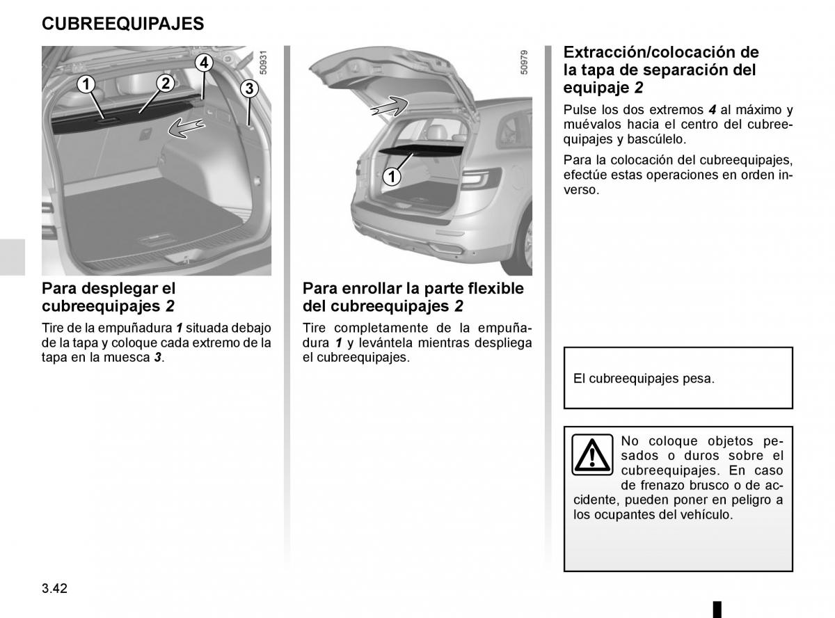 Renault Koleos II 2 manual del propietario / page 236