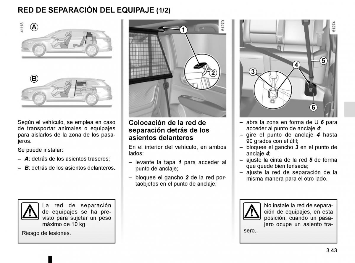 Renault Koleos II 2 manual del propietario / page 237