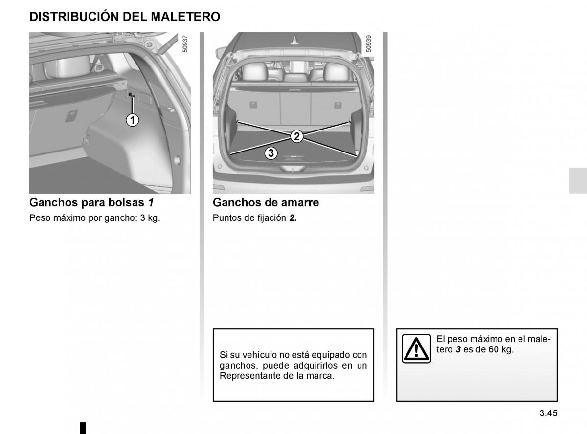 Renault Koleos II 2 manual del propietario / page 239