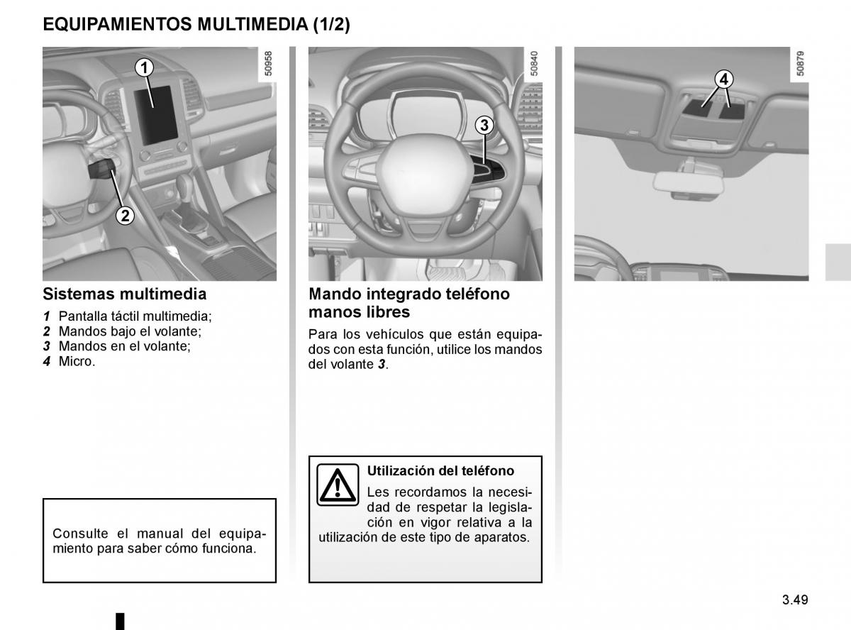 Renault Koleos II 2 manual del propietario / page 243