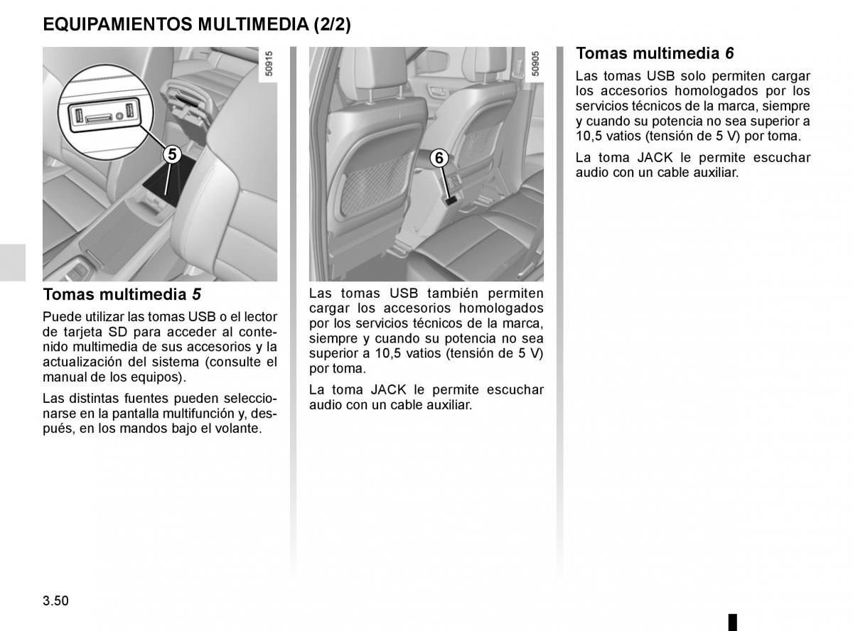 Renault Koleos II 2 manual del propietario / page 244