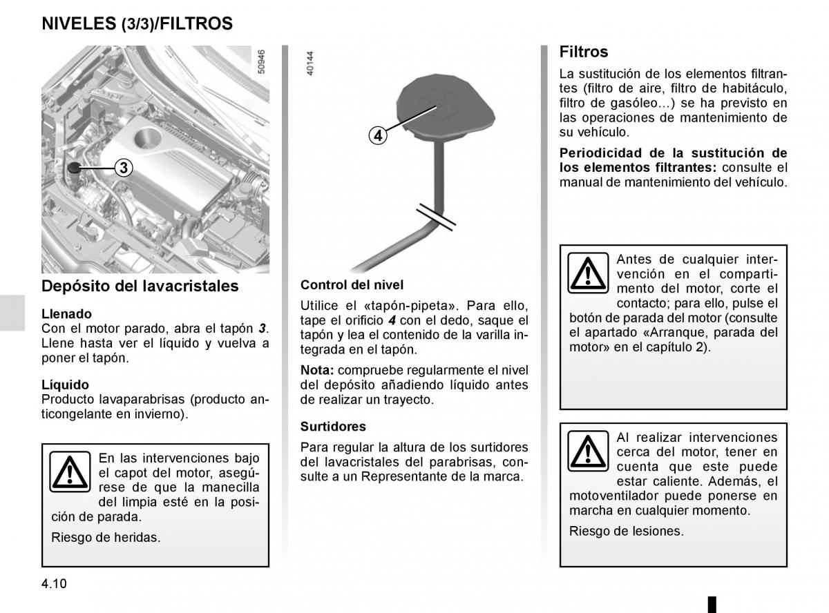 Renault Koleos II 2 manual del propietario / page 254