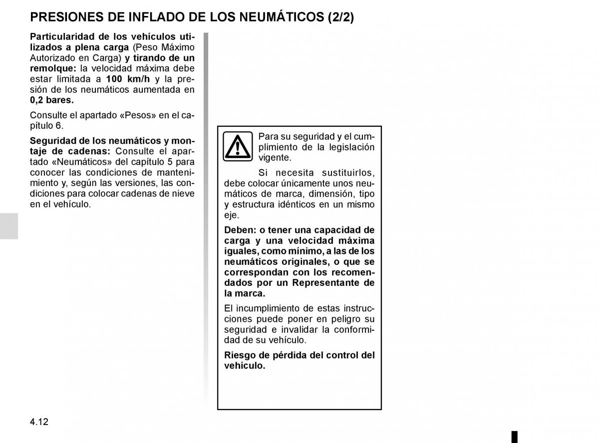 Renault Koleos II 2 manual del propietario / page 256