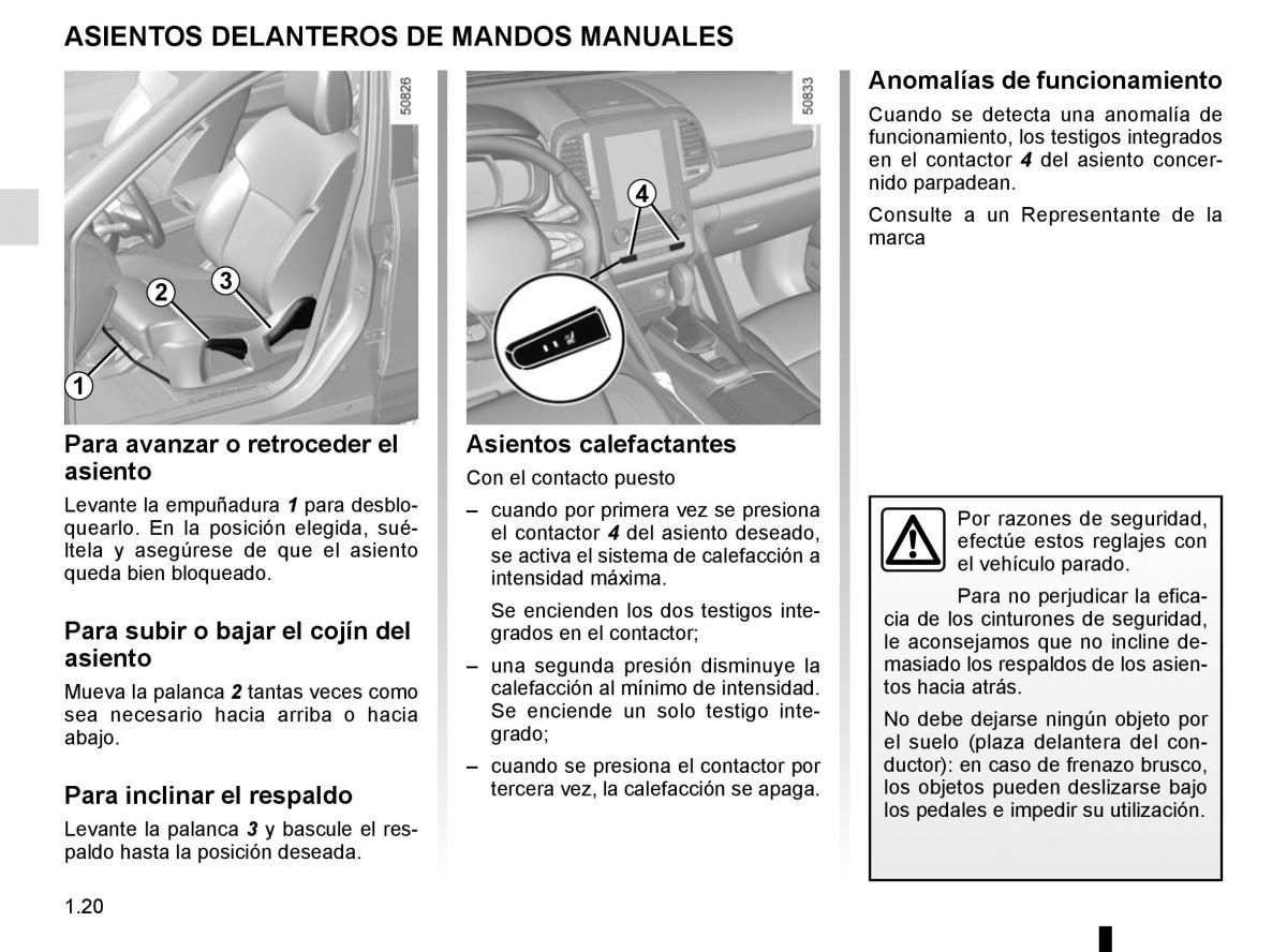 Renault Koleos II 2 manual del propietario / page 26