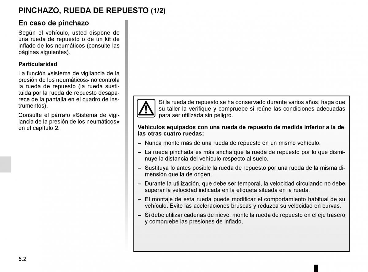 Renault Koleos II 2 manual del propietario / page 264