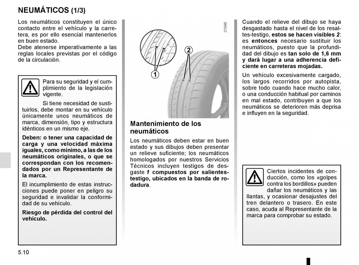 Renault Koleos II 2 manual del propietario / page 272