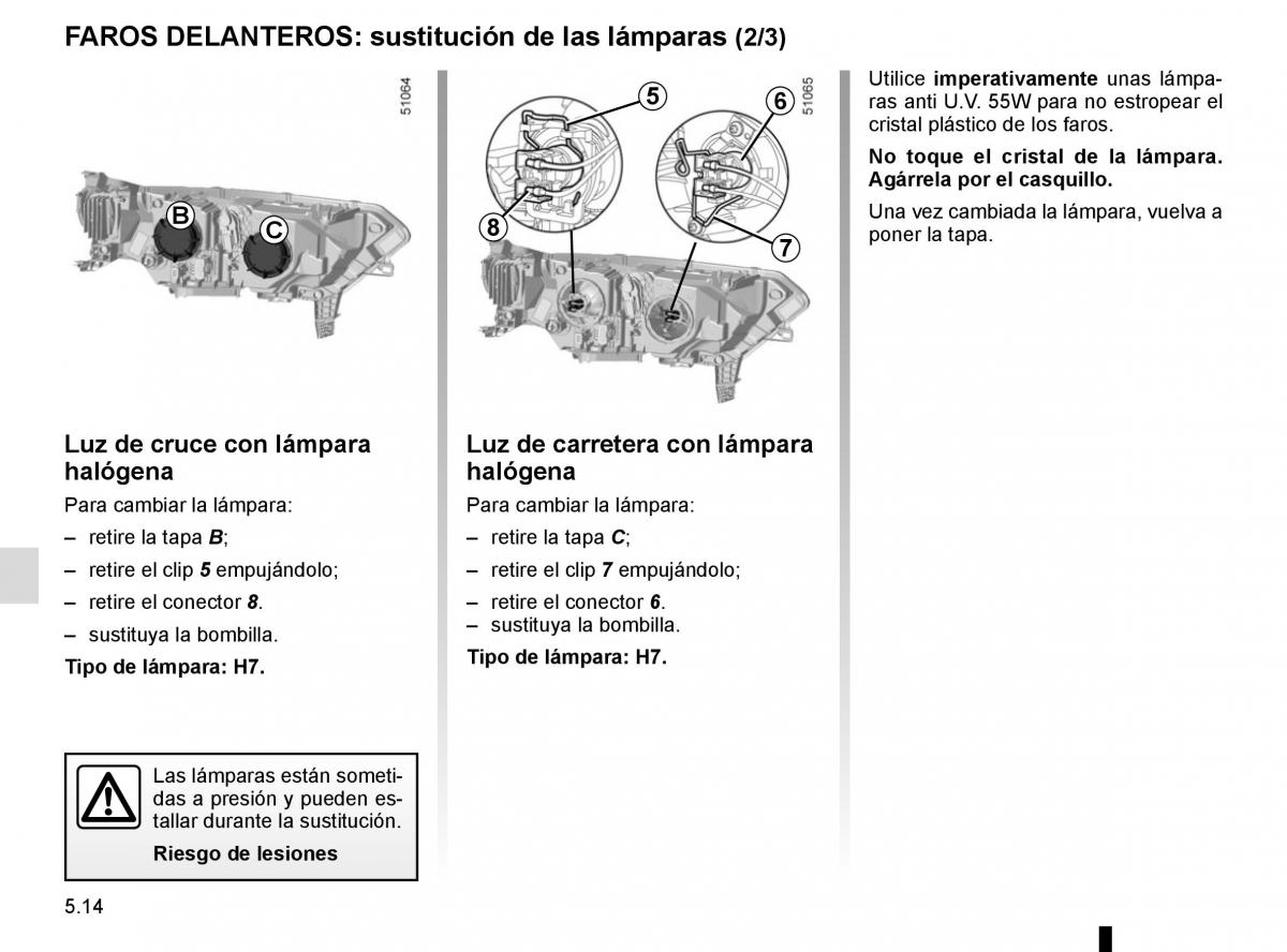 Renault Koleos II 2 manual del propietario / page 276