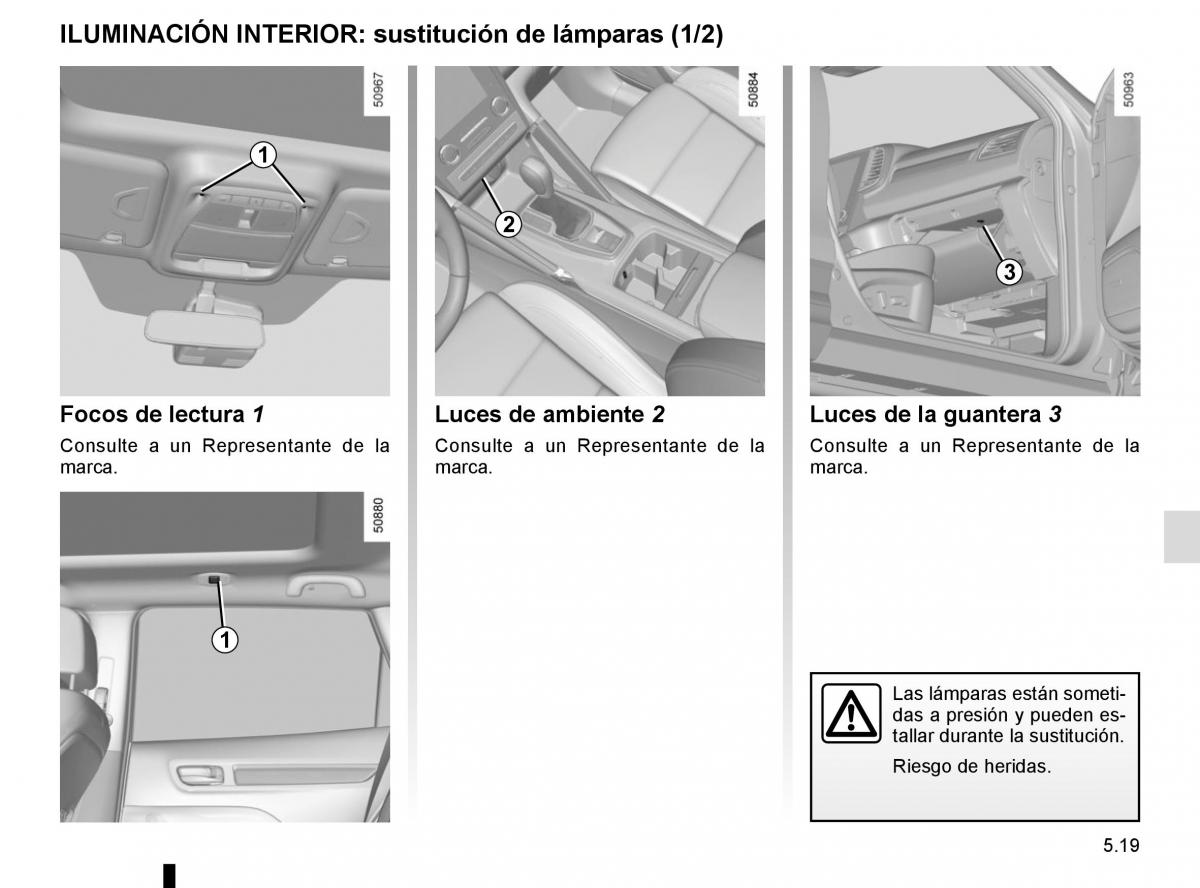 Renault Koleos II 2 manual del propietario / page 281