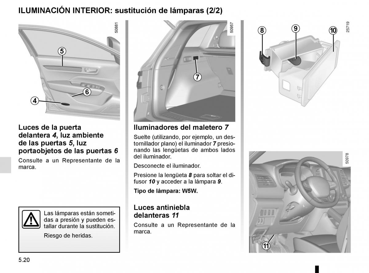 Renault Koleos II 2 manual del propietario / page 282