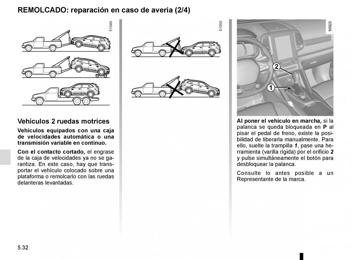 Renault Koleos II 2 manual del propietario / page 294