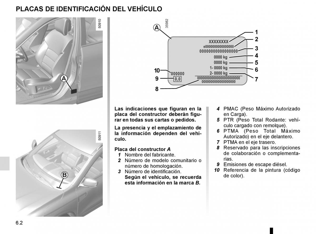 Renault Koleos II 2 manual del propietario / page 306