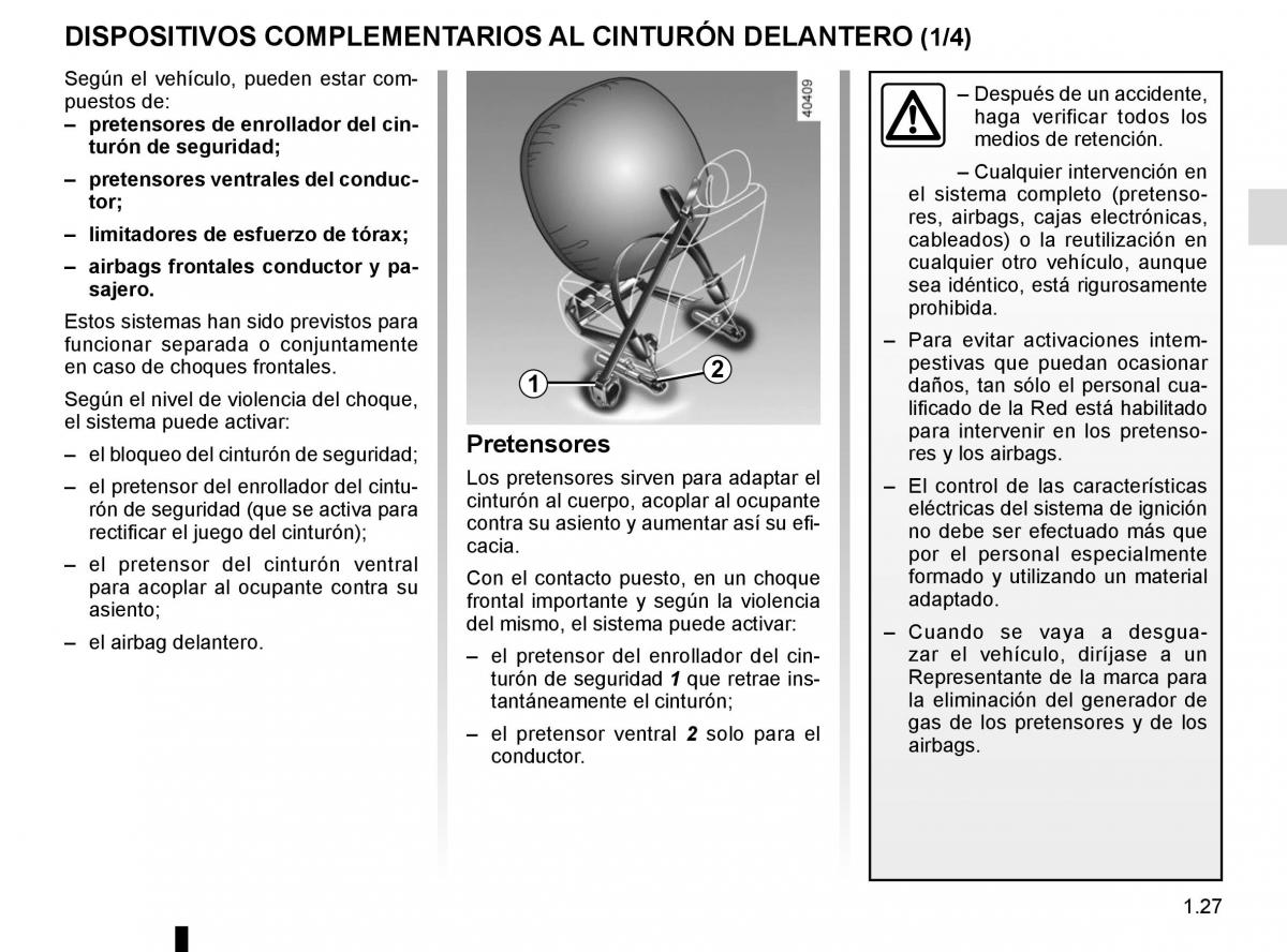 Renault Koleos II 2 manual del propietario / page 33