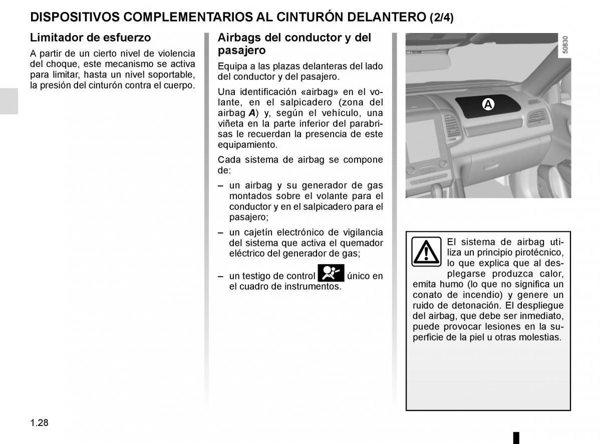 Renault Koleos II 2 manual del propietario / page 34