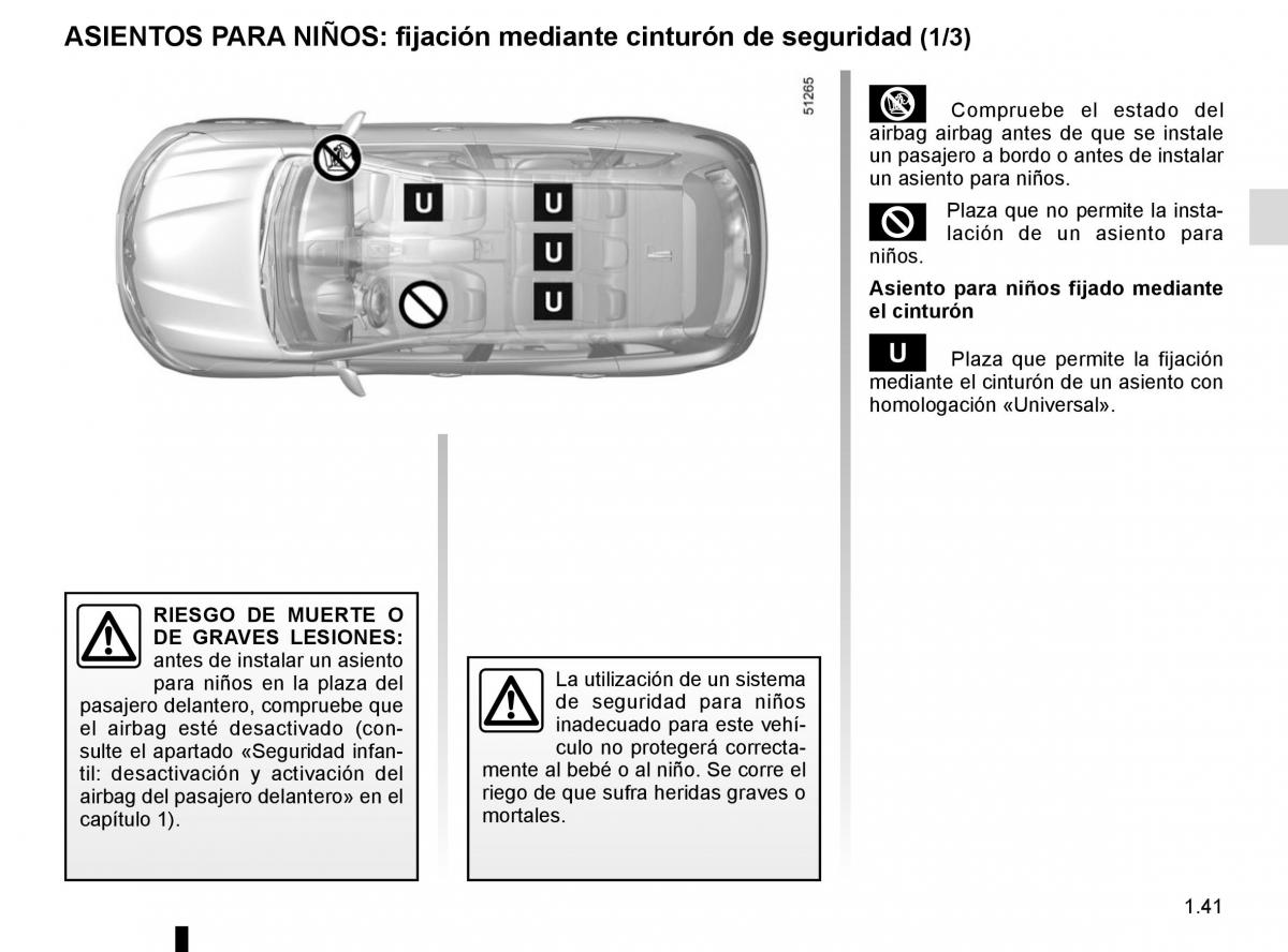 Renault Koleos II 2 manual del propietario / page 47