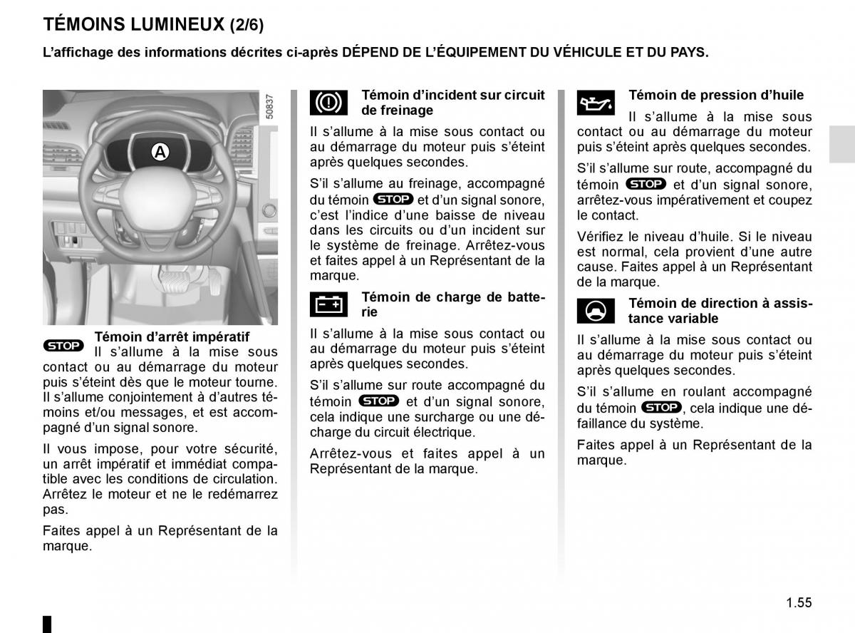 Renault Koleos II 2 manuel du proprietaire / page 61