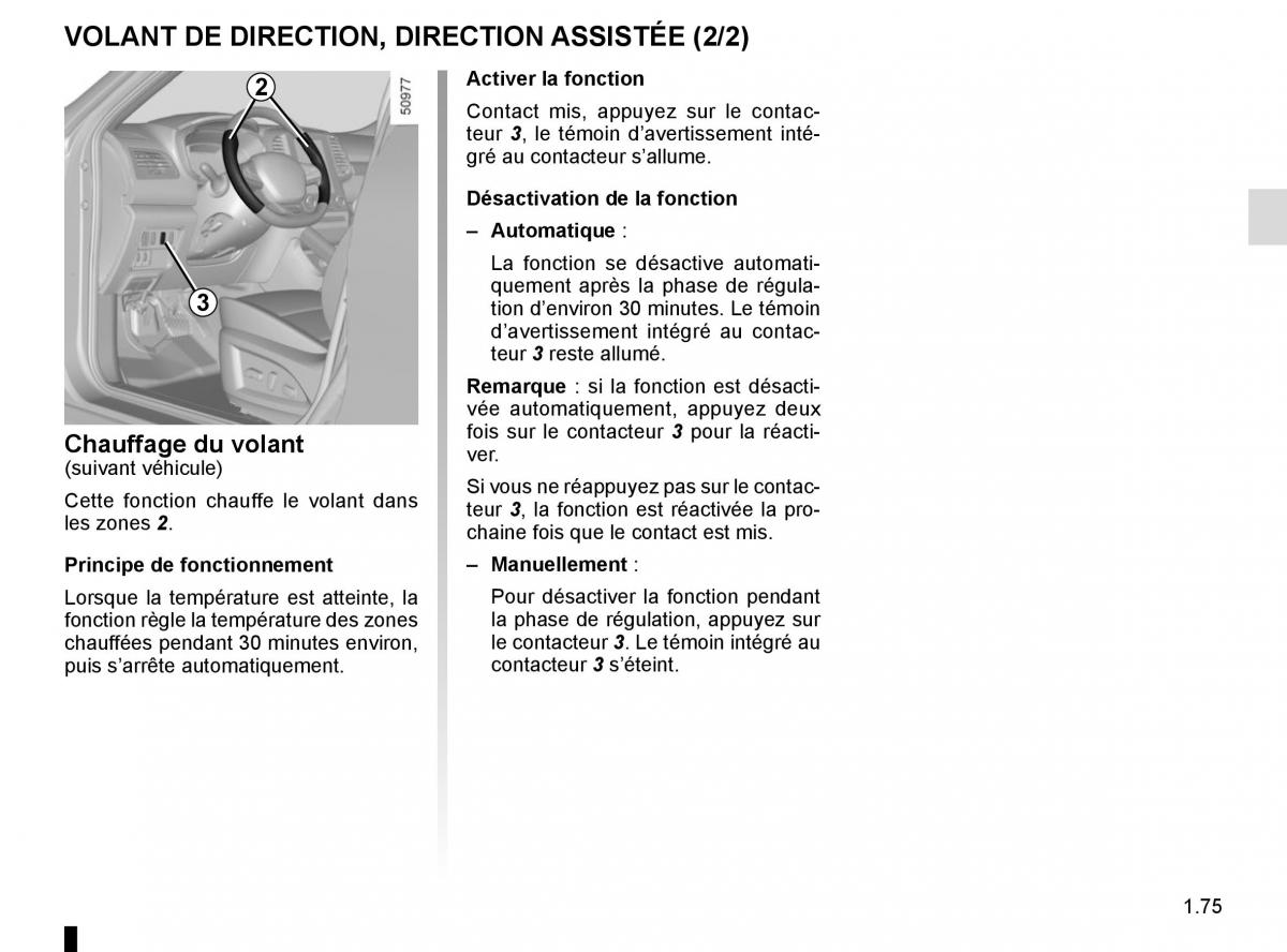 Renault Koleos II 2 manuel du proprietaire / page 81