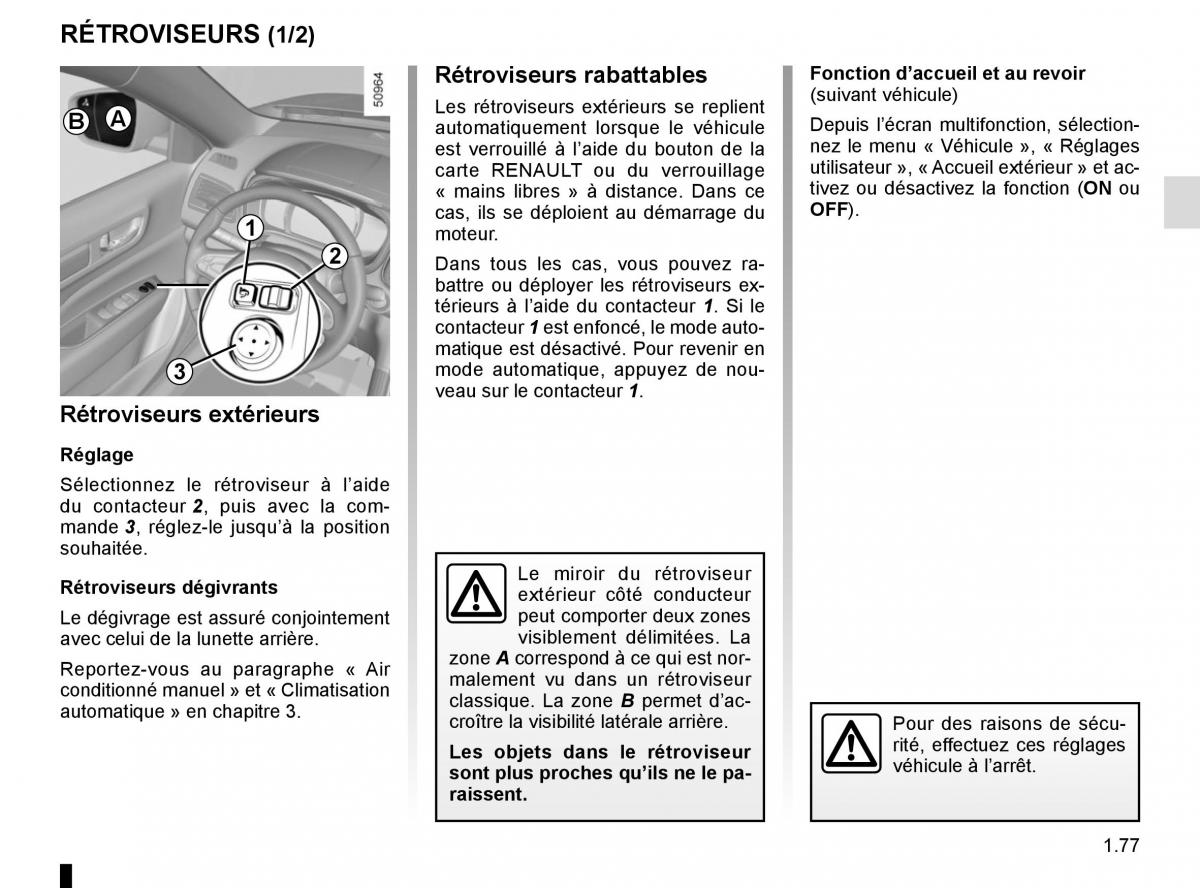 Renault Koleos II 2 manuel du proprietaire / page 83