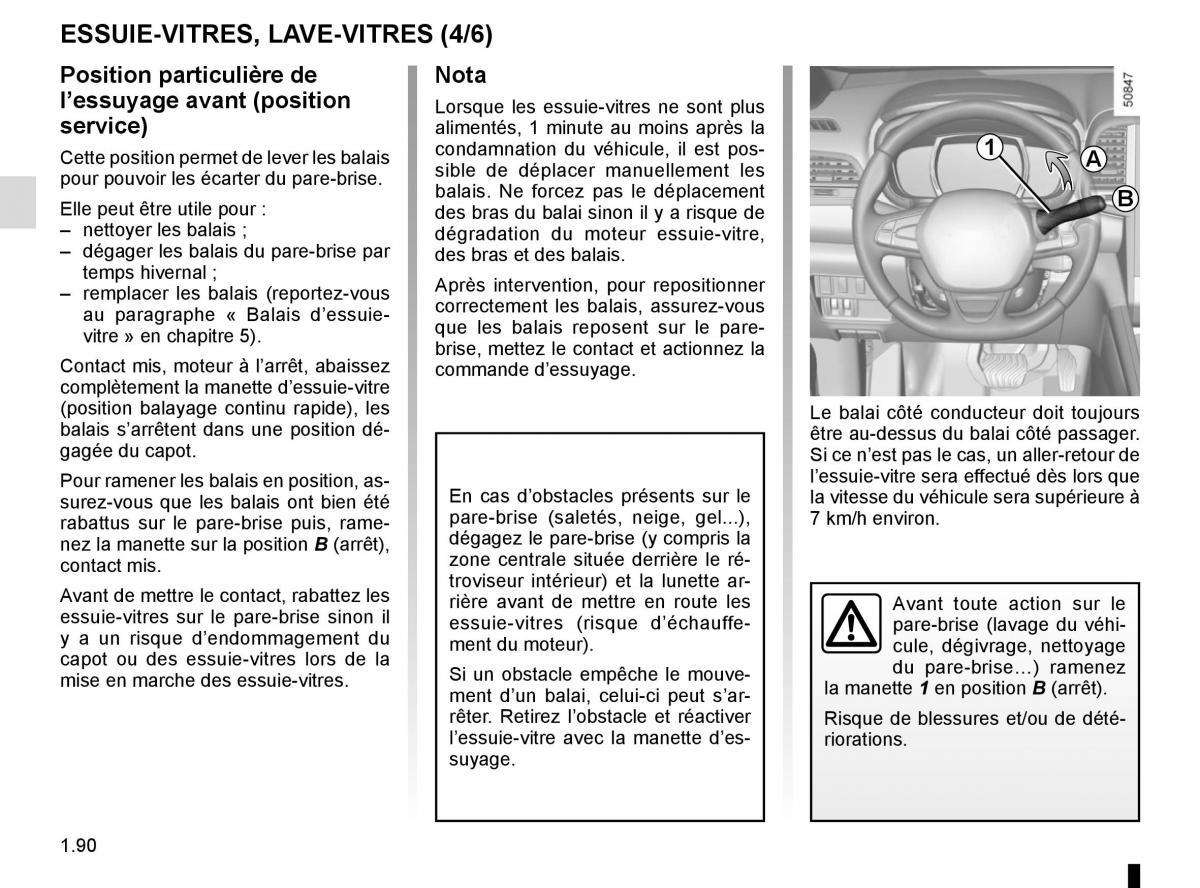 Renault Koleos II 2 manuel du proprietaire / page 96