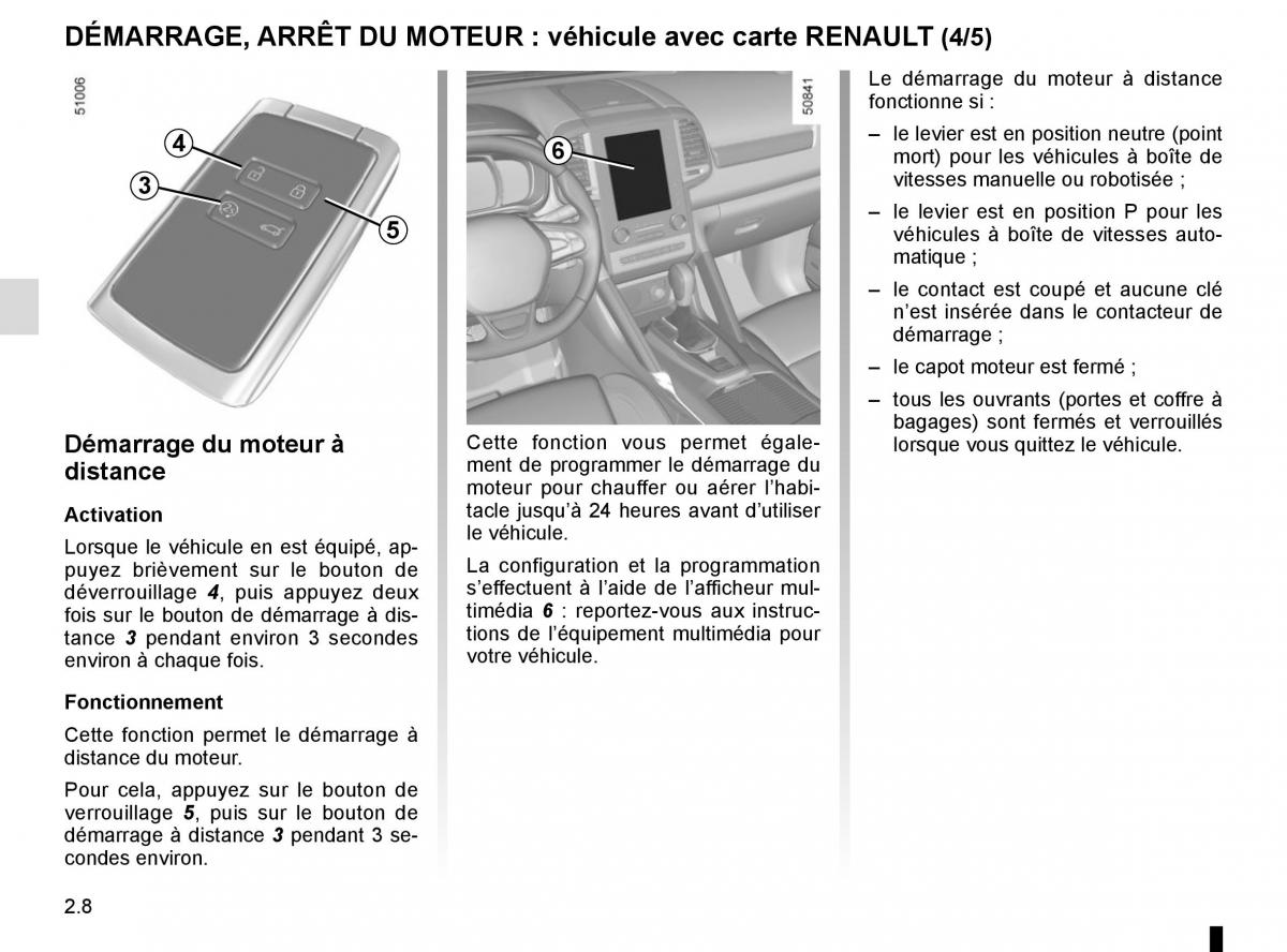 Renault Koleos II 2 manuel du proprietaire / page 112