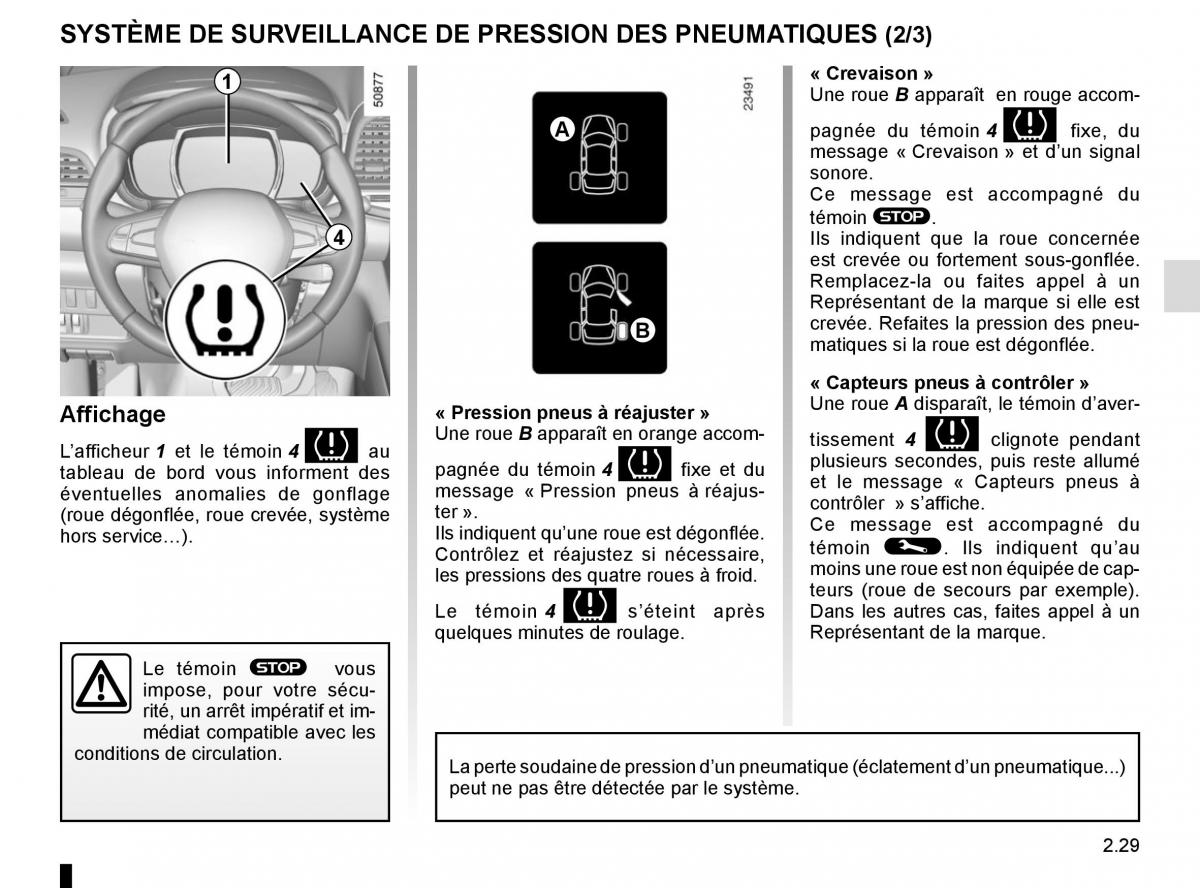 Renault Koleos II 2 manuel du proprietaire / page 133