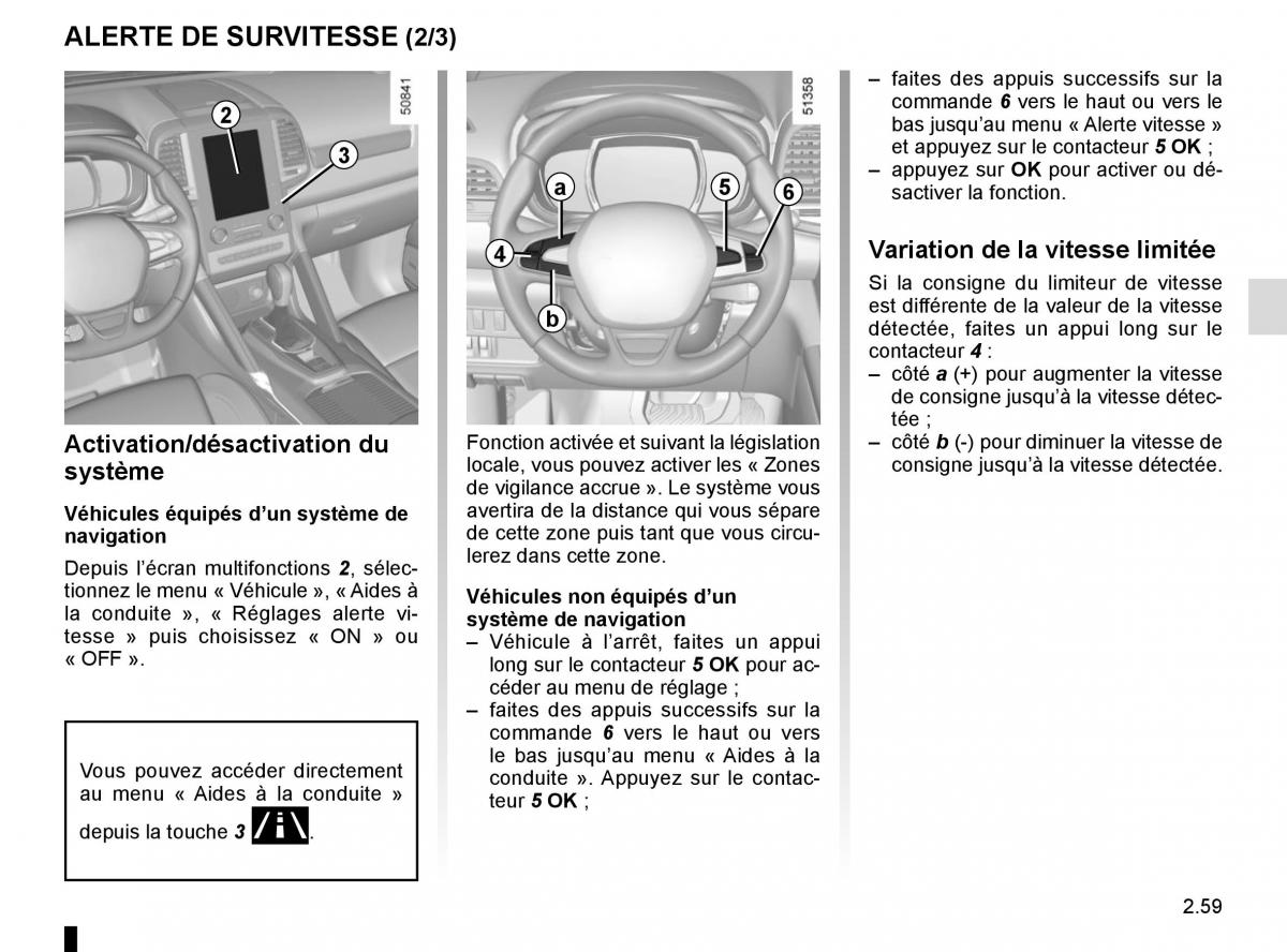 Renault Koleos II 2 manuel du proprietaire / page 163