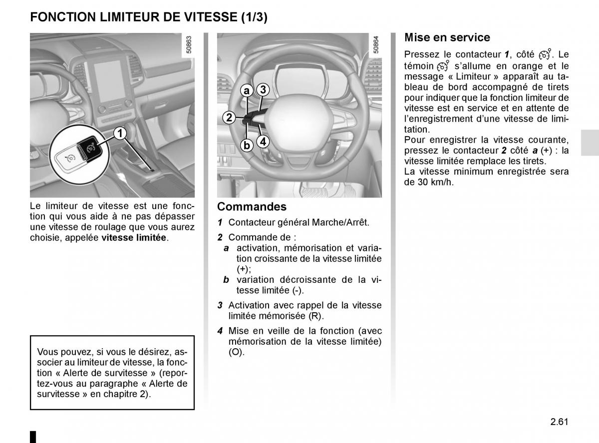 Renault Koleos II 2 manuel du proprietaire / page 165