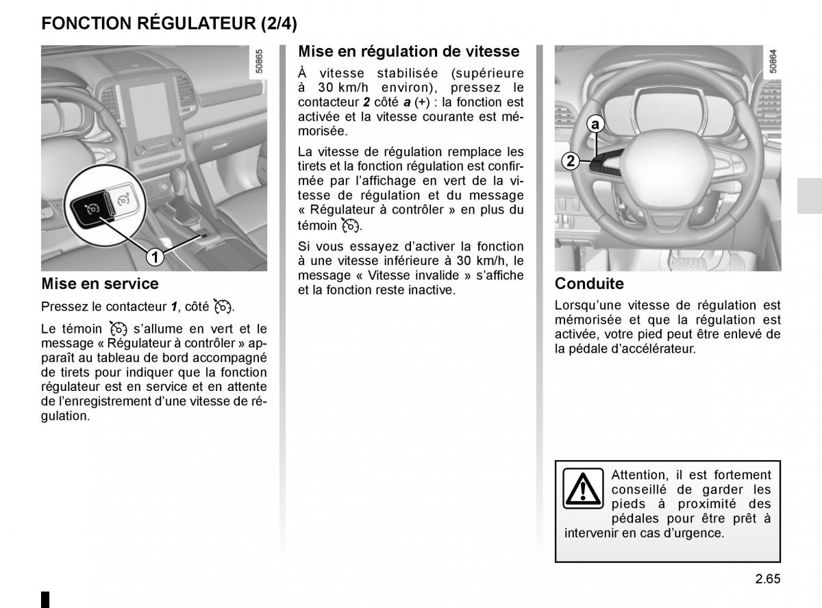 Renault Koleos II 2 manuel du proprietaire / page 169