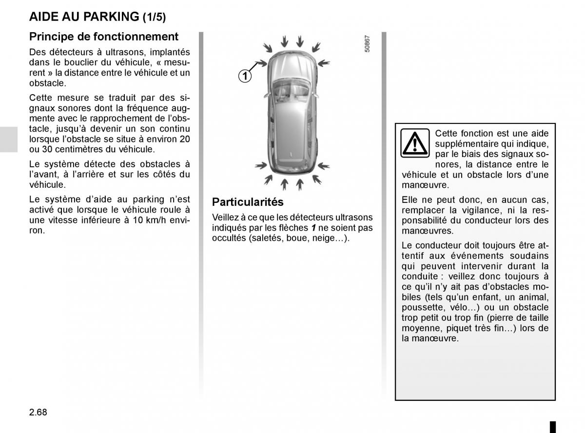 Renault Koleos II 2 manuel du proprietaire / page 172