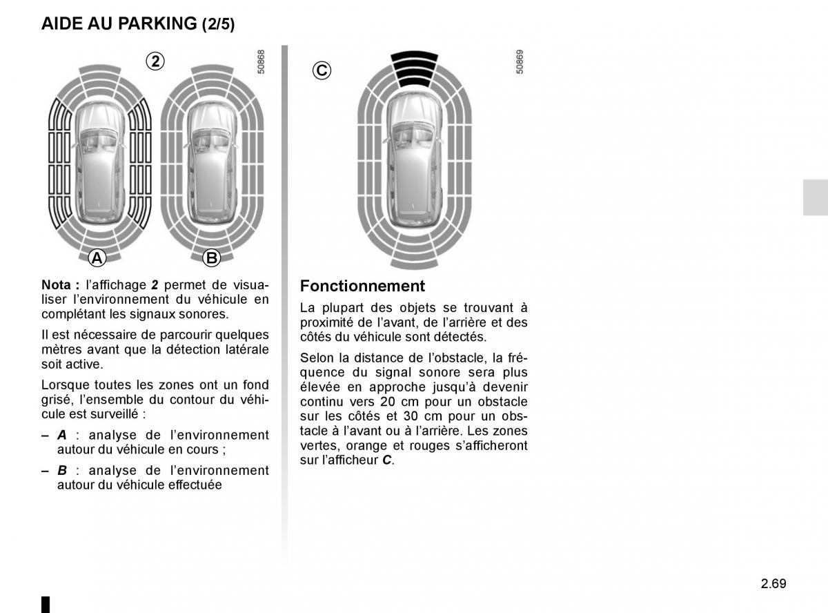 Renault Koleos II 2 manuel du proprietaire / page 173