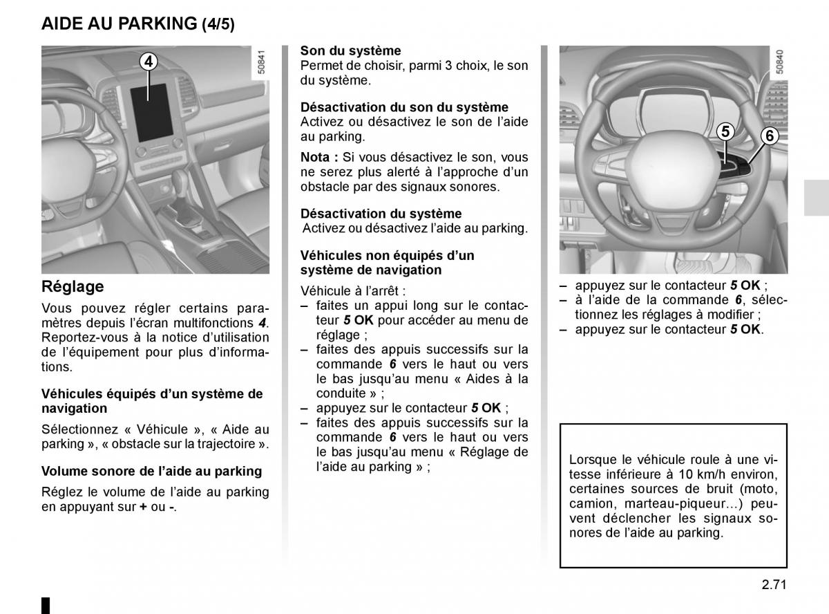 Renault Koleos II 2 manuel du proprietaire / page 175