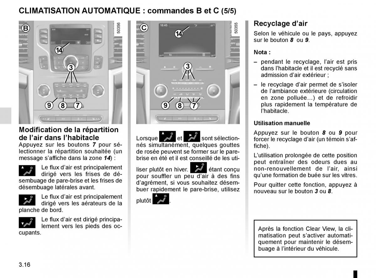 Renault Koleos II 2 manuel du proprietaire / page 204