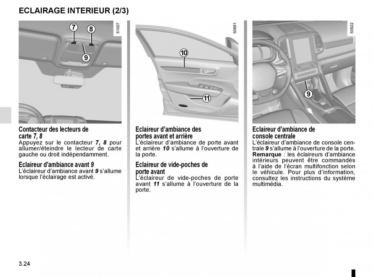 Renault Koleos II 2 manuel du proprietaire / page 212