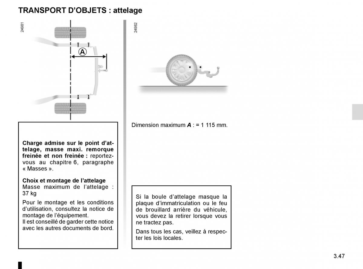 Renault Koleos II 2 manuel du proprietaire / page 235