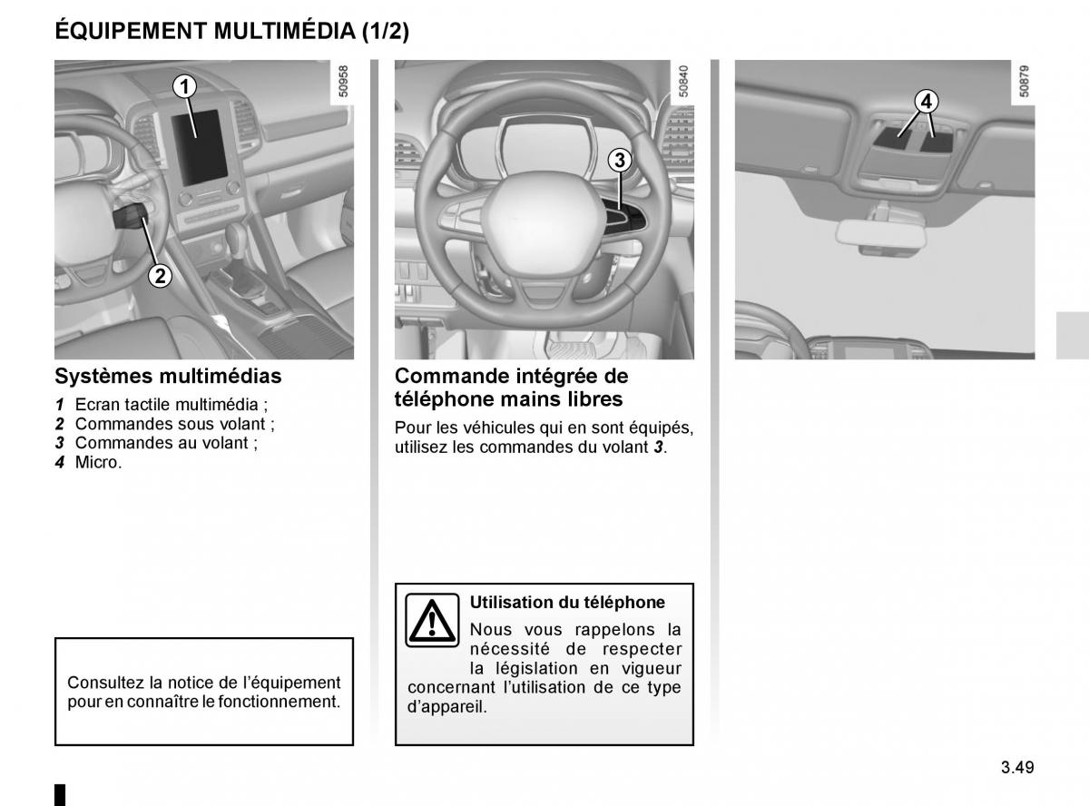 Renault Koleos II 2 manuel du proprietaire / page 237