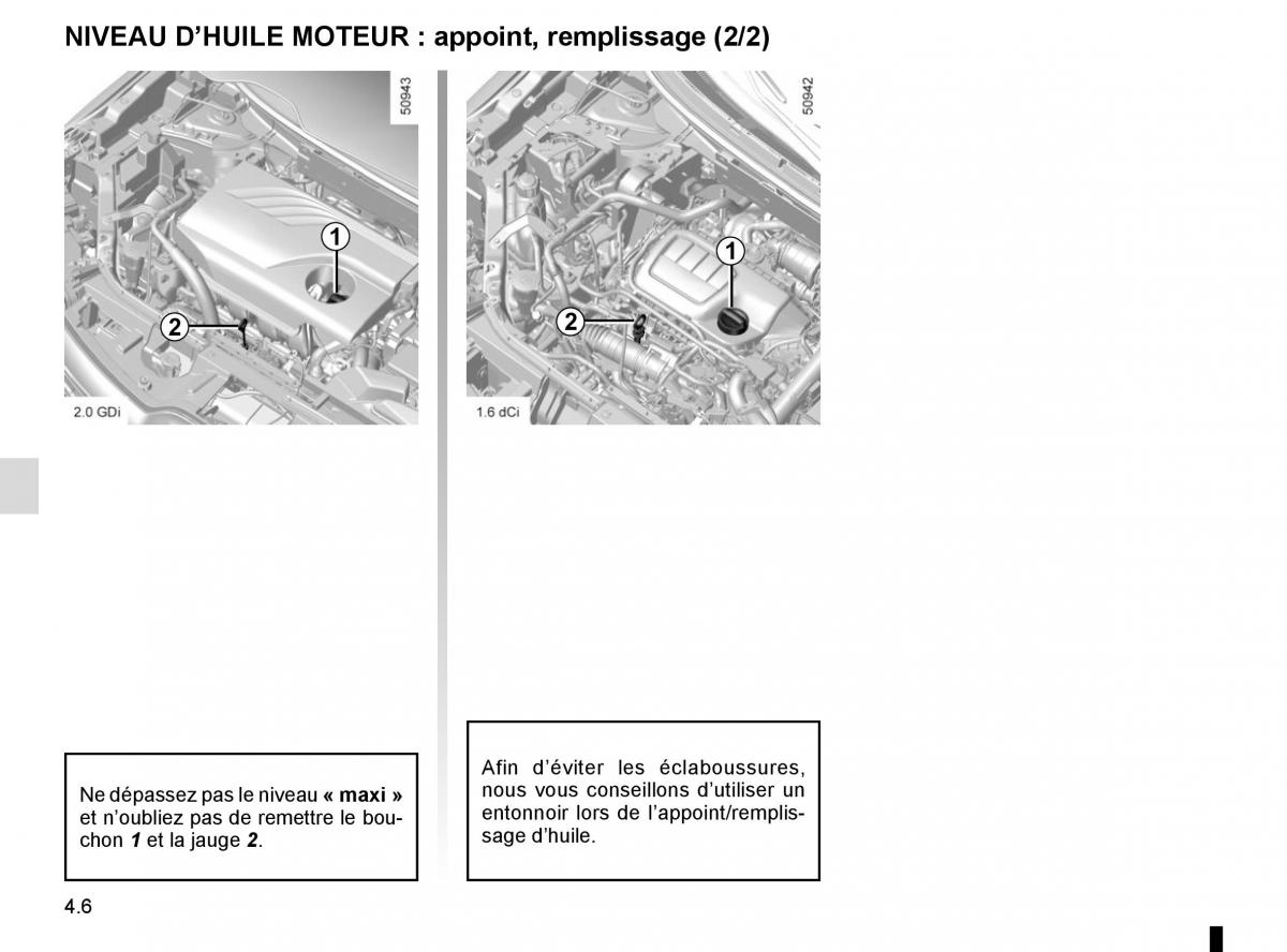 Renault Koleos II 2 manuel du proprietaire / page 244