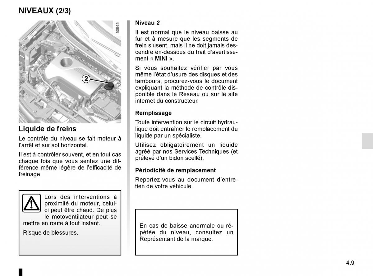 Renault Koleos II 2 manuel du proprietaire / page 247