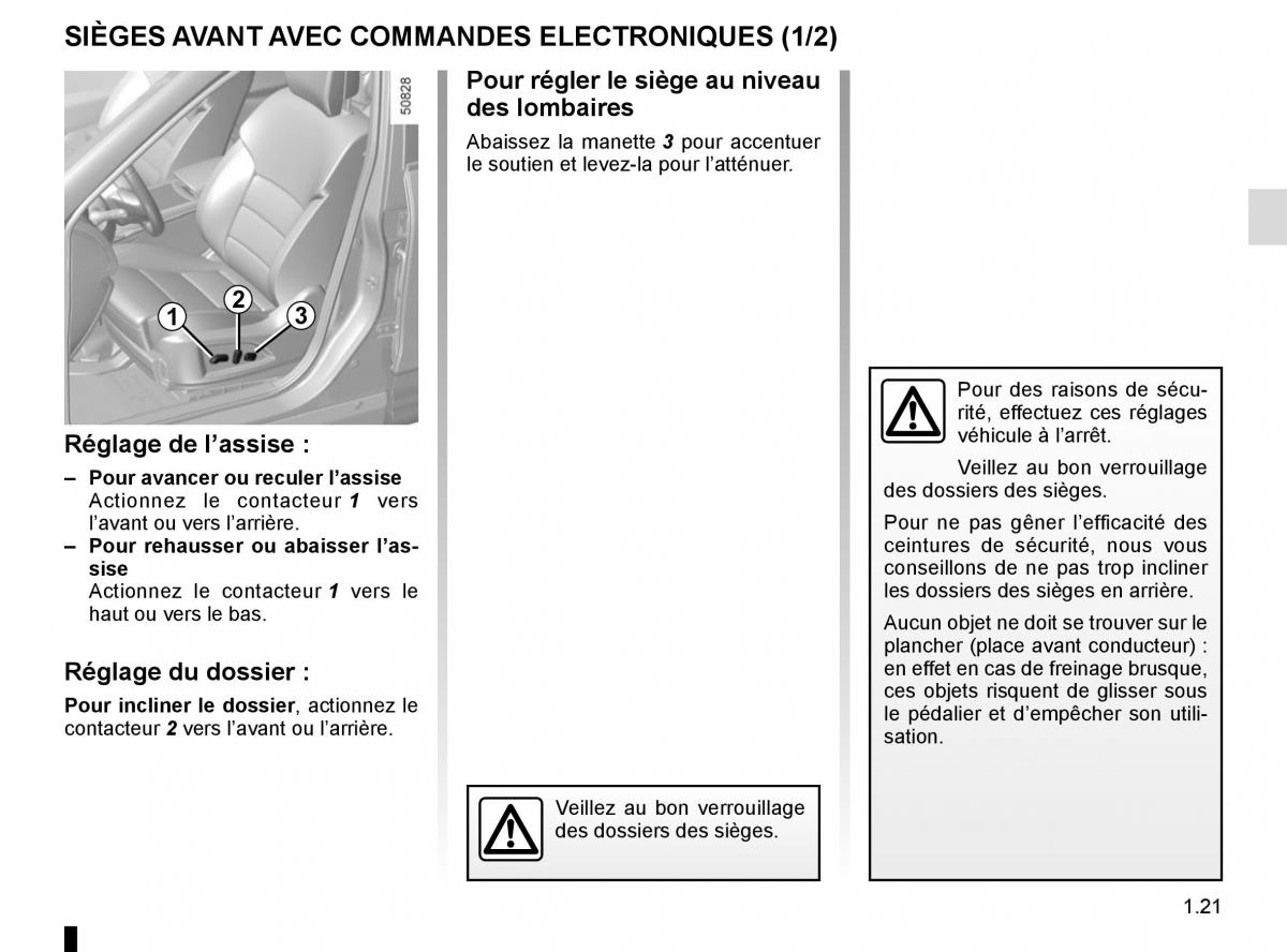 Renault Koleos II 2 manuel du proprietaire / page 27