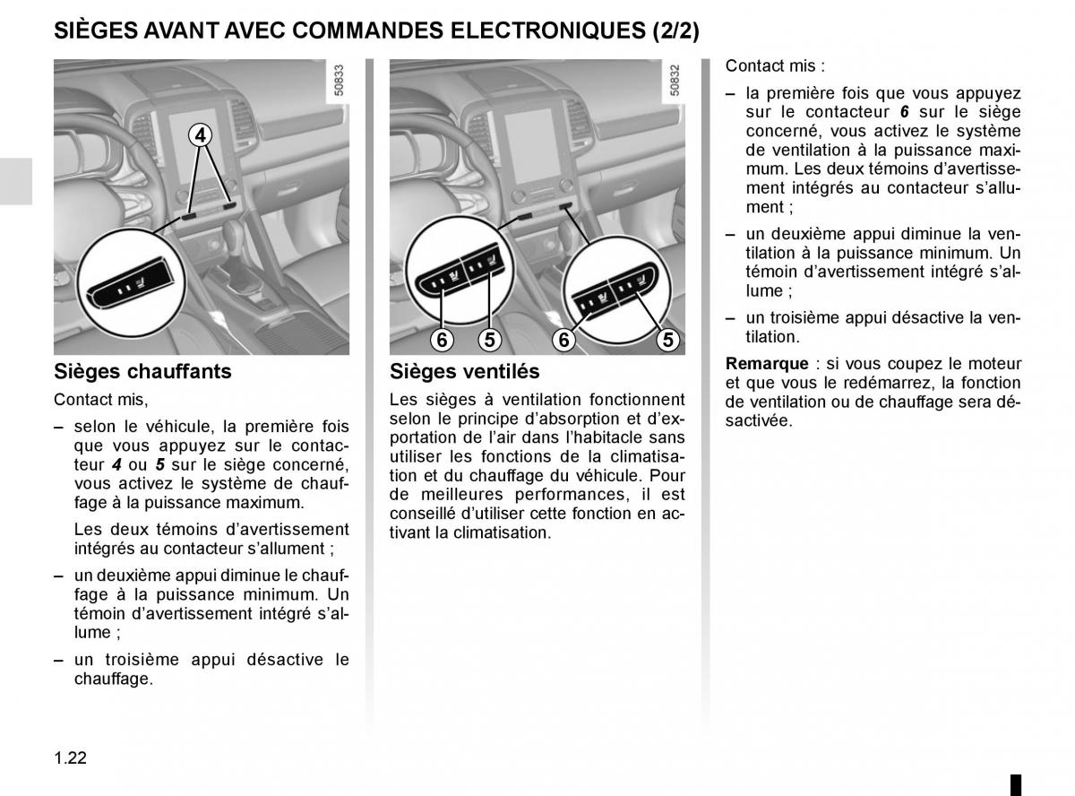 Renault Koleos II 2 manuel du proprietaire / page 28