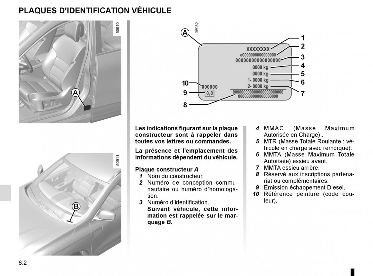 Renault Koleos II 2 manuel du proprietaire / page 300