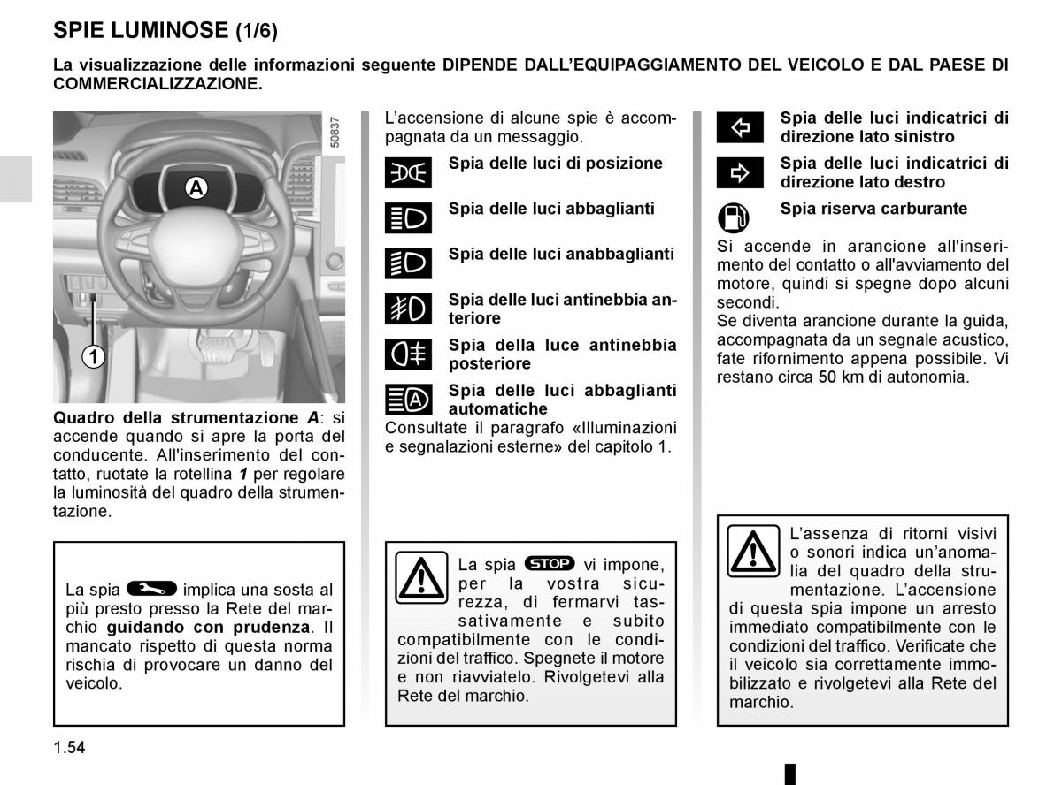 Bedienungsanleitung Renault Koleos II 2 manuale del proprietario / page 60