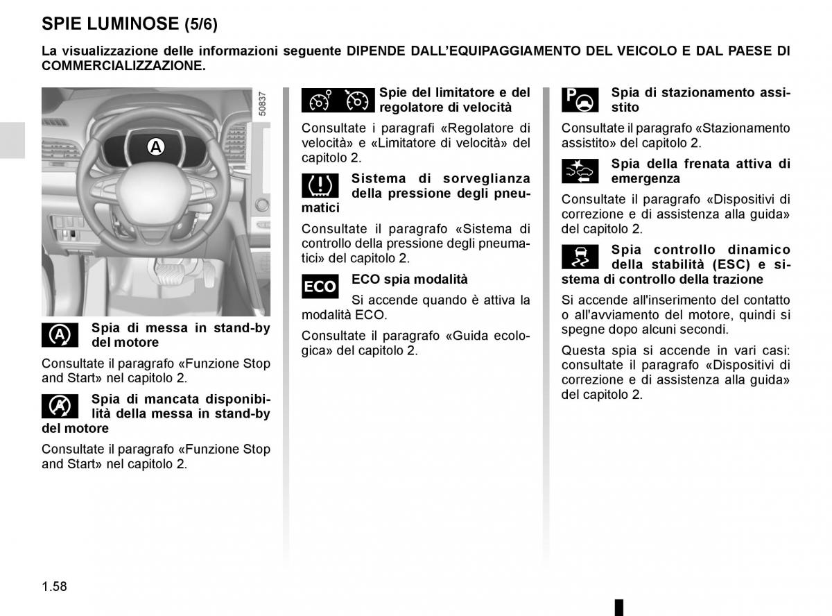 Bedienungsanleitung Renault Koleos II 2 manuale del proprietario / page 64