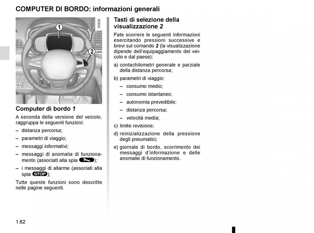 Bedienungsanleitung Renault Koleos II 2 manuale del proprietario / page 68