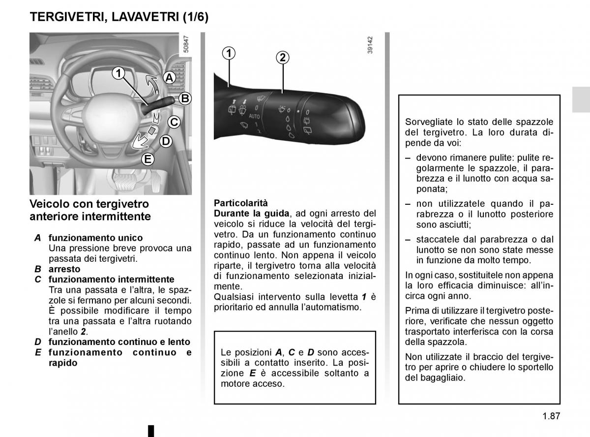 Bedienungsanleitung Renault Koleos II 2 manuale del proprietario / page 93