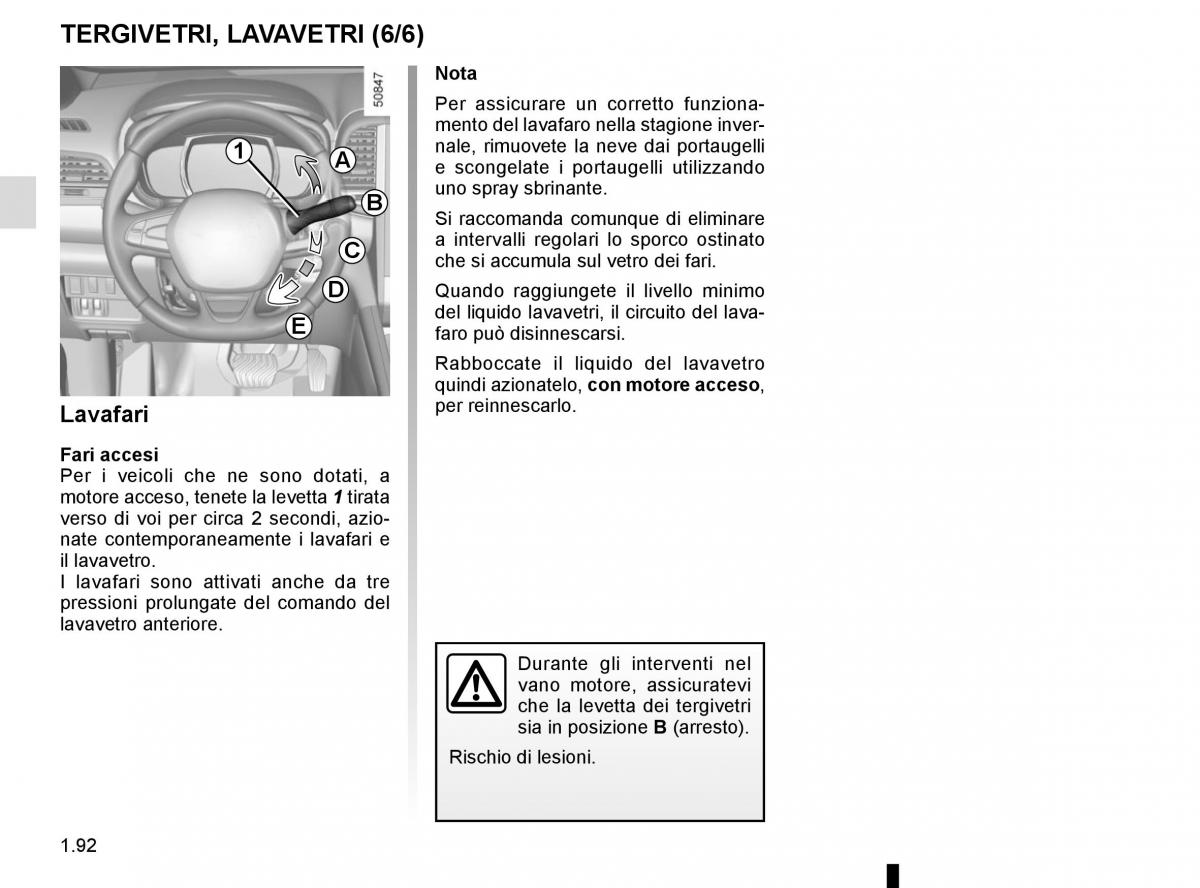 Bedienungsanleitung Renault Koleos II 2 manuale del proprietario / page 98