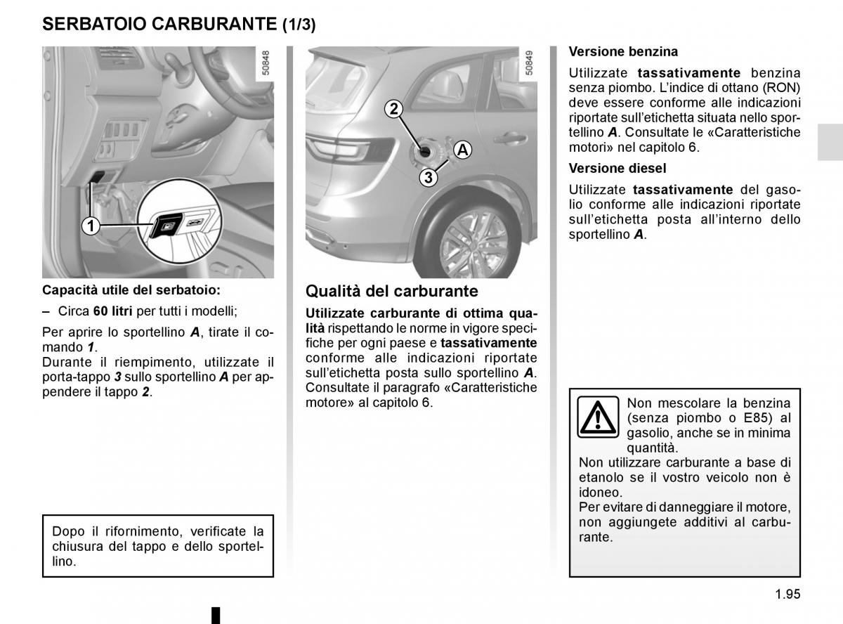 Renault Koleos II 2 manuale del proprietario / page 101