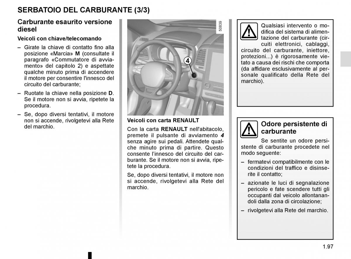 Bedienungsanleitung Renault Koleos II 2 manuale del proprietario / page 103