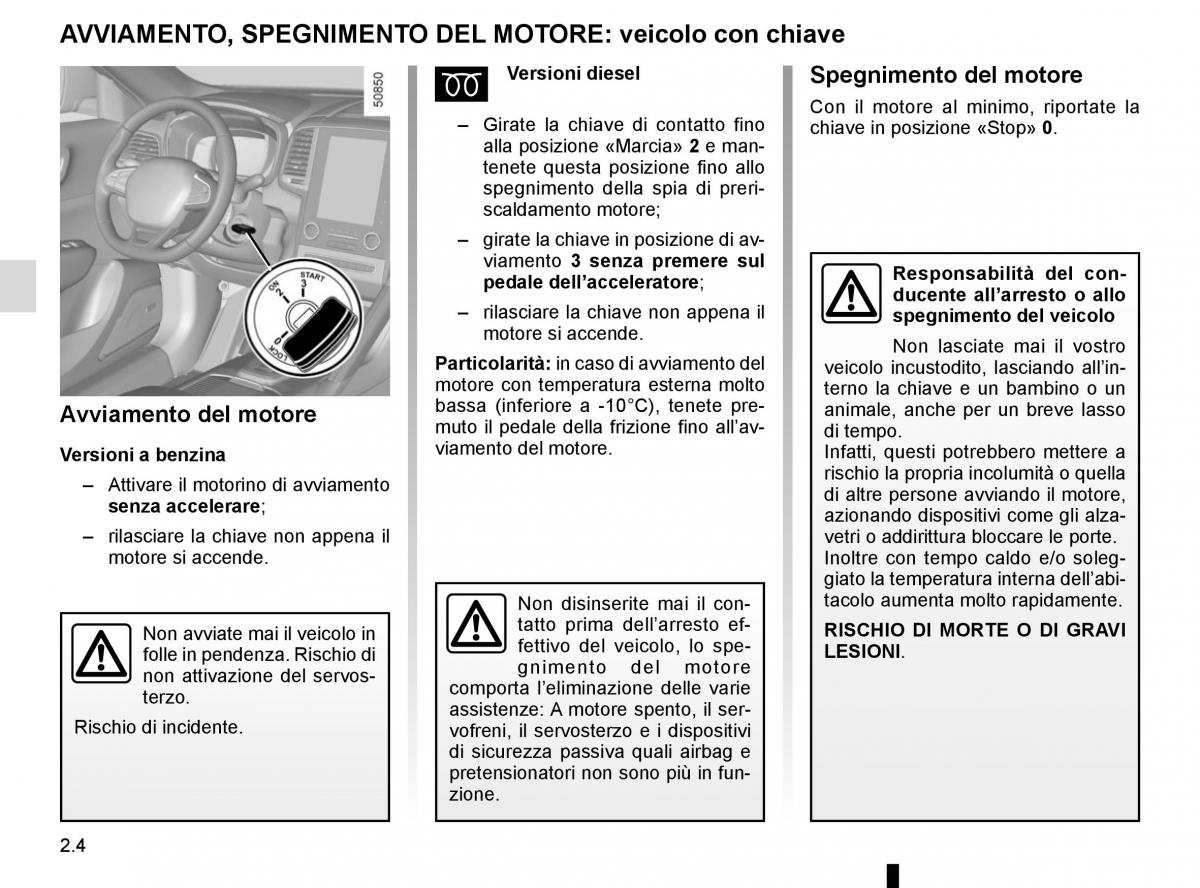 Bedienungsanleitung Renault Koleos II 2 manuale del proprietario / page 108