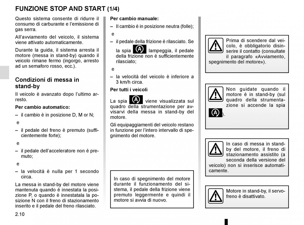 Bedienungsanleitung Renault Koleos II 2 manuale del proprietario / page 114