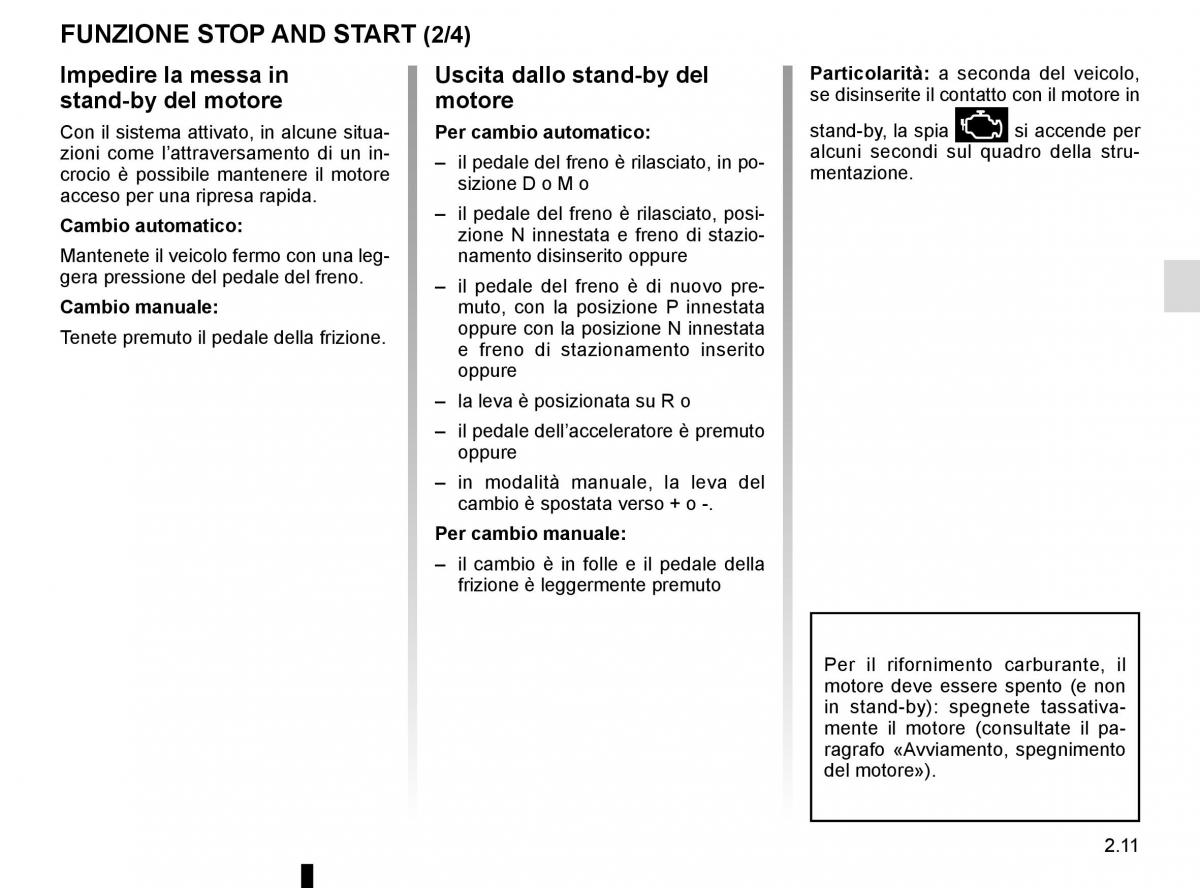 Bedienungsanleitung Renault Koleos II 2 manuale del proprietario / page 115